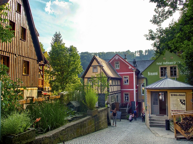 Hotel zur Mühle is an organic hotel in Saxon Switzerland